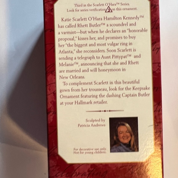 Hallmark Gone with the Wind Series Scarlett O’Hara. - Picture 4 of 15